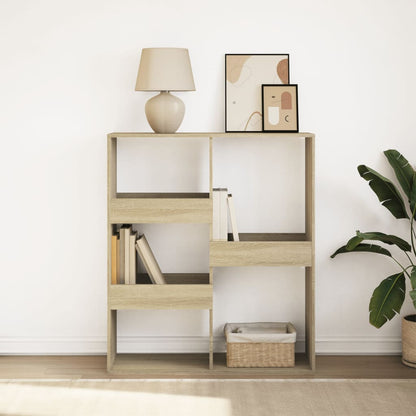 Libreria/Divisorio Rovere Sonoma 100x33x115 cm | homemem39