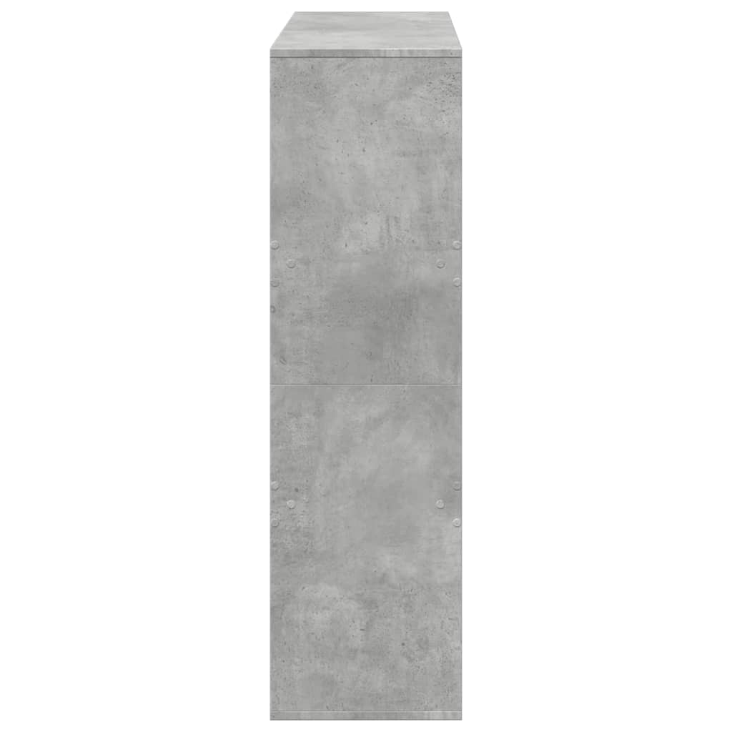 Libreria/Divisorio Grigio Cemento 100x33x115 cm | homemem39