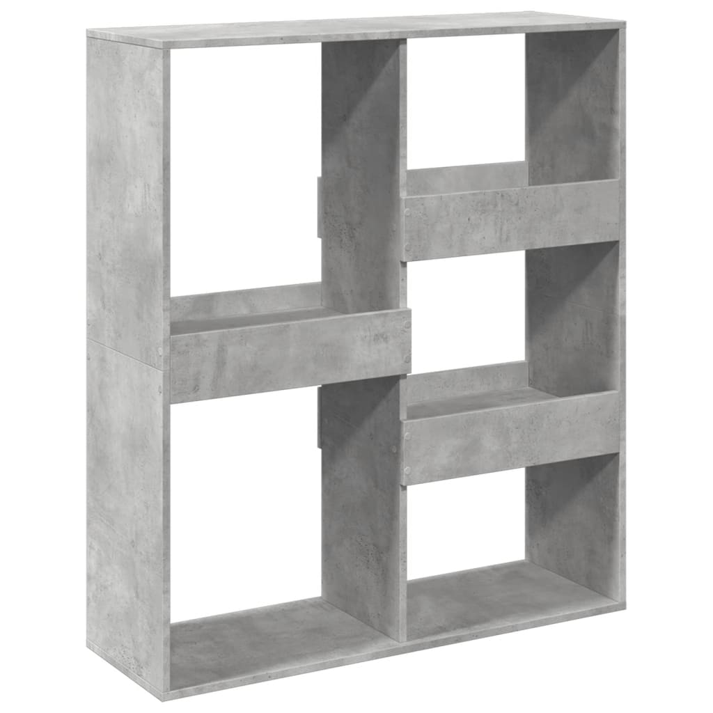 Libreria/Divisorio Grigio Cemento 100x33x115 cm | homemem39