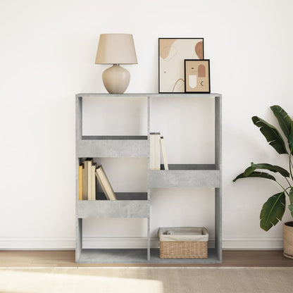Libreria/Divisorio Grigio Cemento 100x33x115 cm | homemem39
