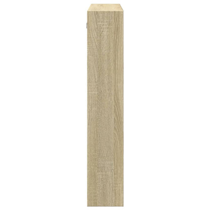 Armadietto a Muro Rovere Sonoma 80x15x80 cm Legno Multistrato | homemem39