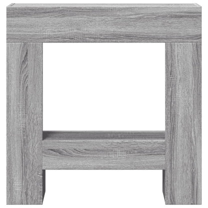 Cornice per Camino Grigio Sonoma 81x18x82 cm in Truciolato - homemem39