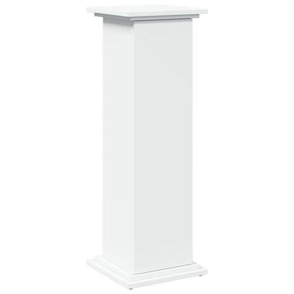 Supporto Espositivo Portaoggetti Bianco 31x30x90 cm Truciolato