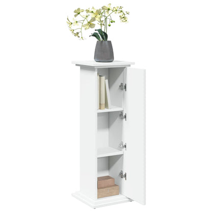 Supporto Espositivo Portaoggetti Bianco 31x30x90 cm Truciolato