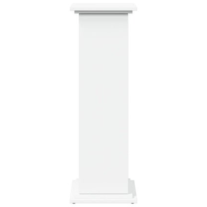 Supporto Espositivo Portaoggetti Bianco 31x30x90 cm Truciolato