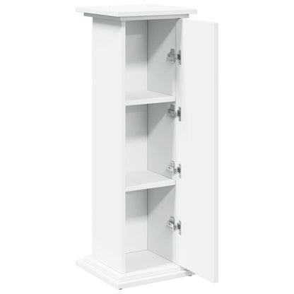 Supporto Espositivo Portaoggetti Bianco 31x30x90 cm Truciolato