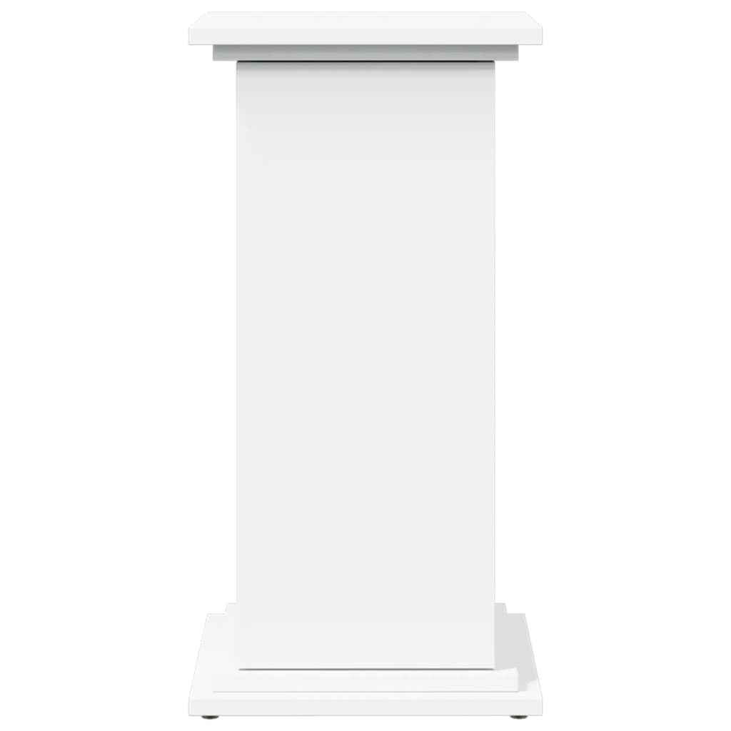 Supporto Espositivo Portaoggetti Bianco 31x30x60 cm Truciolato - homemem39