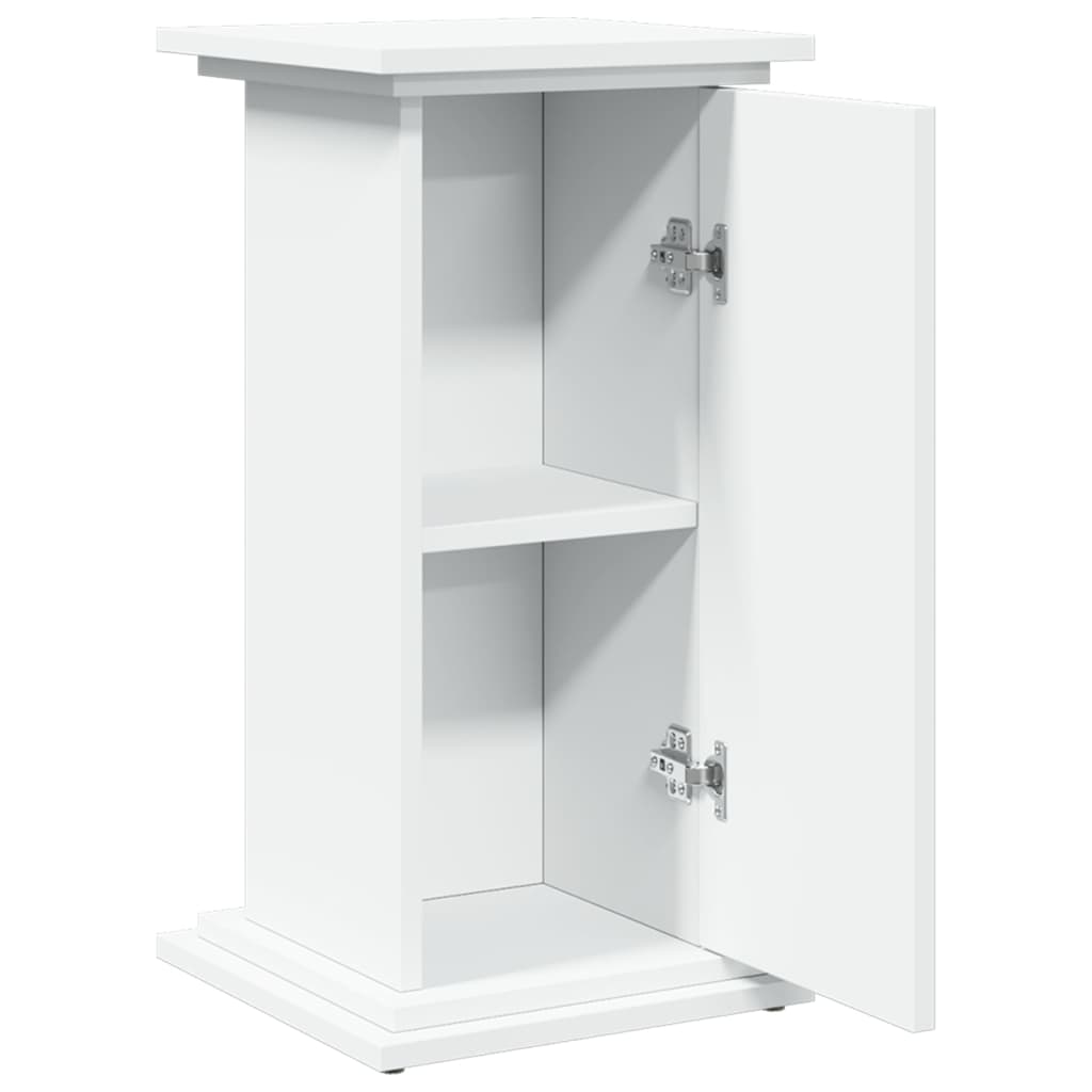 Supporto Espositivo Portaoggetti Bianco 31x30x60 cm Truciolato