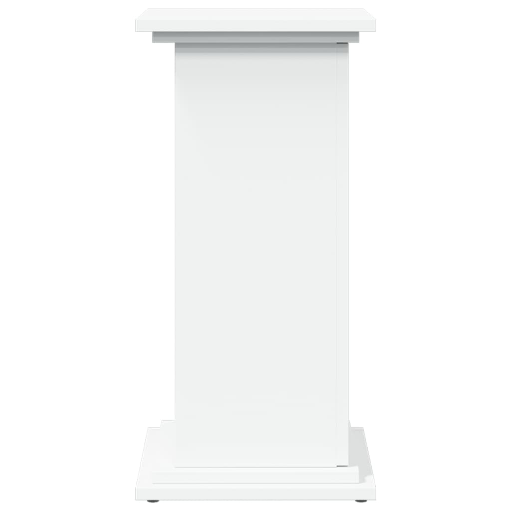 Supporto Espositivo Portaoggetti Bianco 31x30x60 cm Truciolato - homemem39