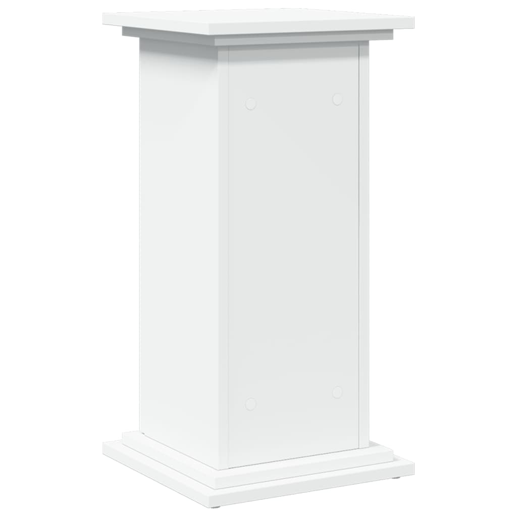 Supporto Espositivo Portaoggetti Bianco 31x30x60 cm Truciolato
