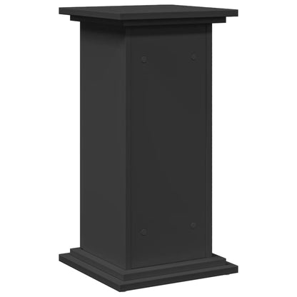 Supporto Espositivo Portaoggetti Nero 31x30x60 cm Truciolato