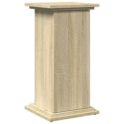 Espositore con Portaoggetti Rovere Sonoma 31x30x60cm Truciolato