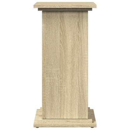 Espositore con Portaoggetti Rovere Sonoma 31x30x60cm Truciolato