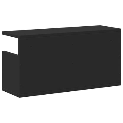 Mobile a Parete 60x20x30 cm Nero in Truciolato | homemem39
