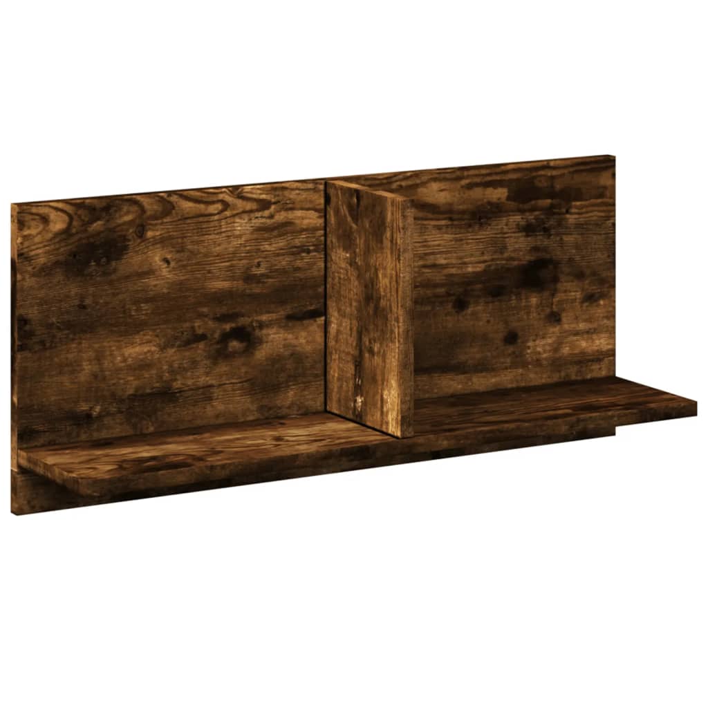 Mobile a Parete 70x16,5x30 cm Rovere Fumo in Legno Multistrato | homemem39