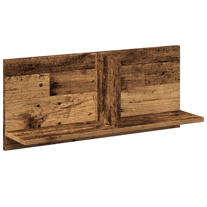 Mobile a Parete 70x16,5x30 cm Legno Antico in Legno Multistrato