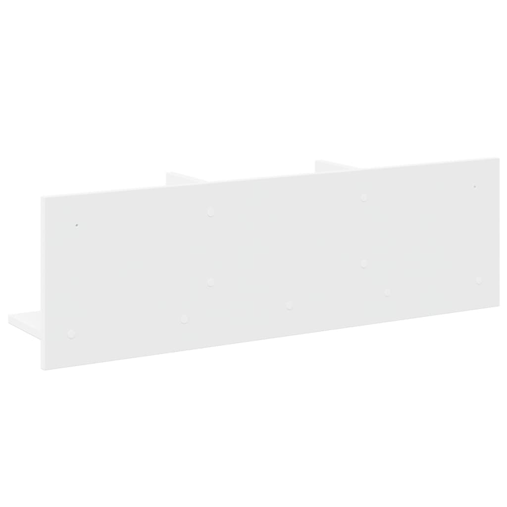 Mobile a Parete 100x16,5x30 cm Bianco in Truciolato | homemem39