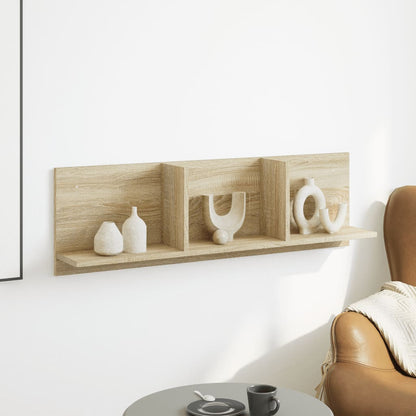 Mobile a Parete 100x16,5x30 cm Rovere Sonoma in Truciolato | homemem39
