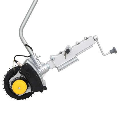 Ruota per Cric per Rimorchio 12 V 550 W in Alluminio