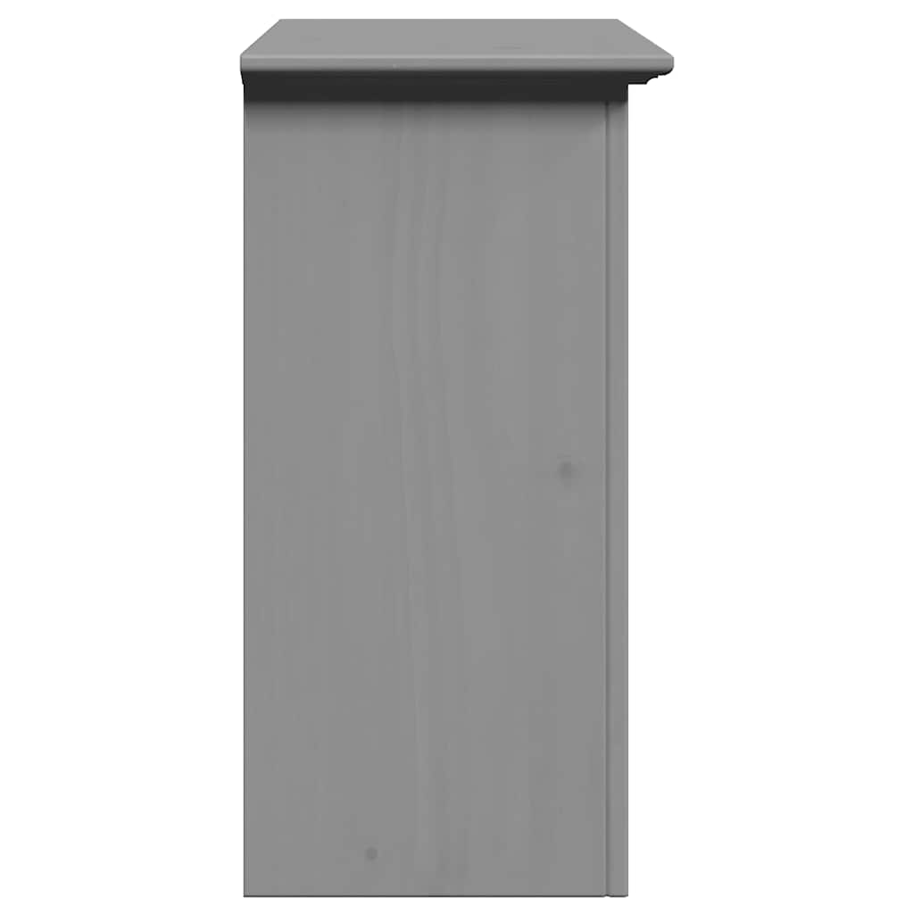Pensile da Bagno BODO Grigio 44x30x60 cm | homemem39