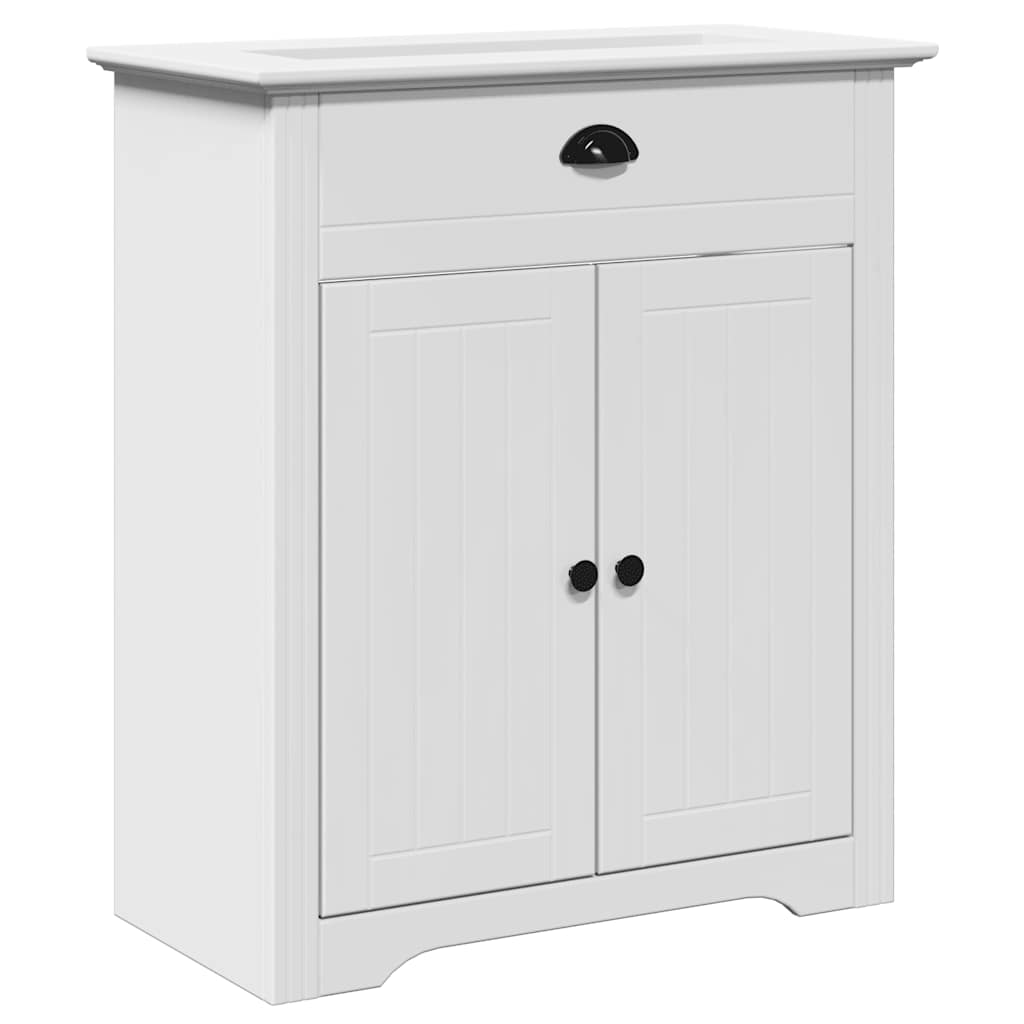 Mobile Lavabo da Bagno BODO Bianco 70x35x80 cm | homemem39