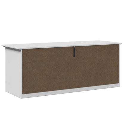 Panca da Ingresso BODO Bianca 114x40x45 cm | homemem39