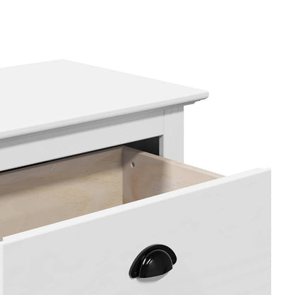 Panca da Ingresso BODO Bianca 114x40x45 cm | homemem39