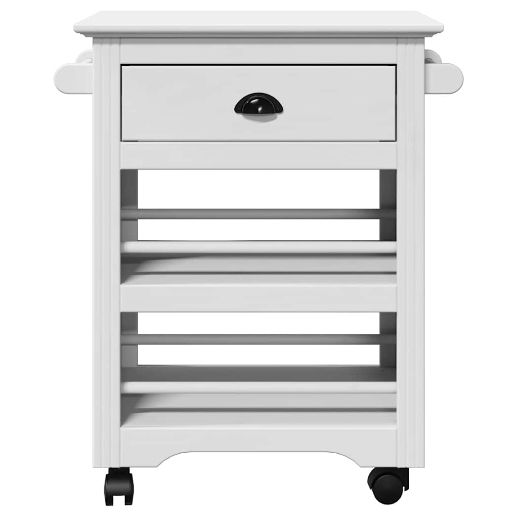 Carrello da Cucina BODO Bianco 67,5x45x80 cm