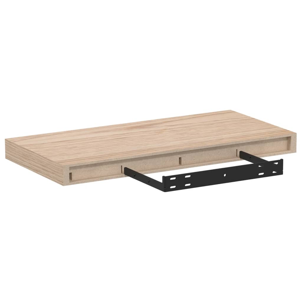 Mensole Pensili 2 pz 50x23,5x4 cm in Truciolato | homemem39