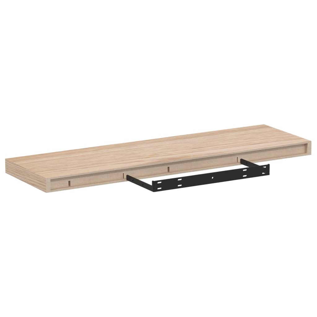 Mensole Pensili 2 pz 80x23,5x4 cm in Truciolato | homemem39