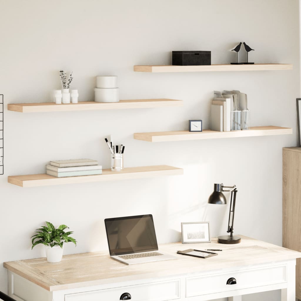 Mensole Pensili 4 pz 110x23,5x4 cm in Truciolato | homemem39