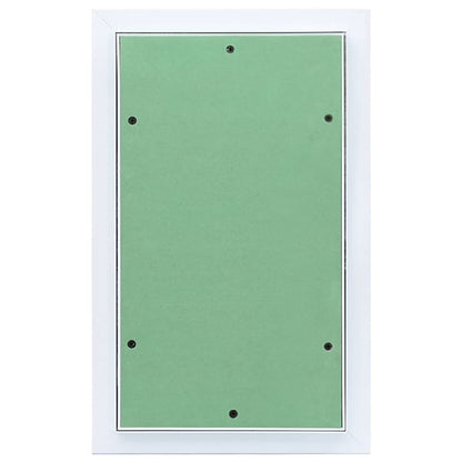 Pannello di Accesso Verde e Argento 30 x 45 cm