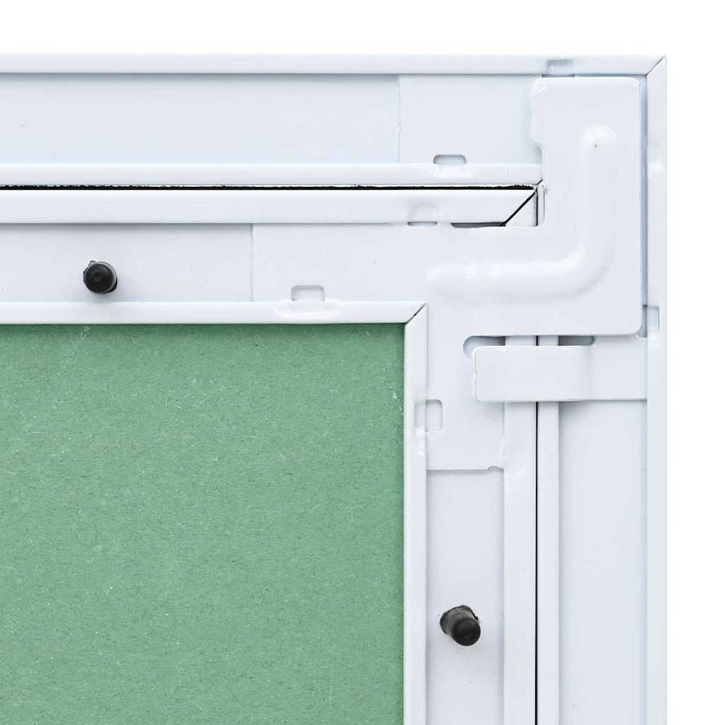 Pannello di accesso Bianco 30 x 55 cm Alluminio e Cartongesso