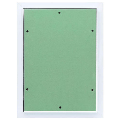 Pannello di Accesso Verde e Argento 35 x 45 cm