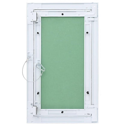Pannello di accesso Bianco 35 x 55 cm Alluminio e Cartongesso