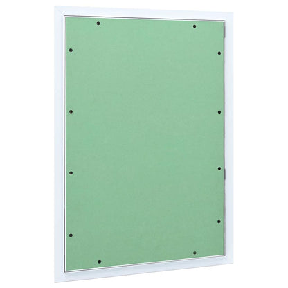 Pannello di Accesso Verde e Argento 55 x 75 cm