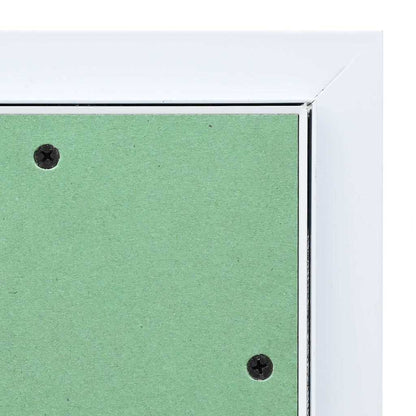 Pannello di Accesso Verde e Argento 55 x 105 cm