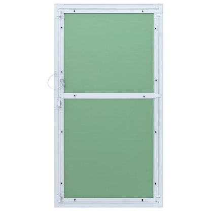 Pannello di Accesso Verde e Argento 55 x 105 cm