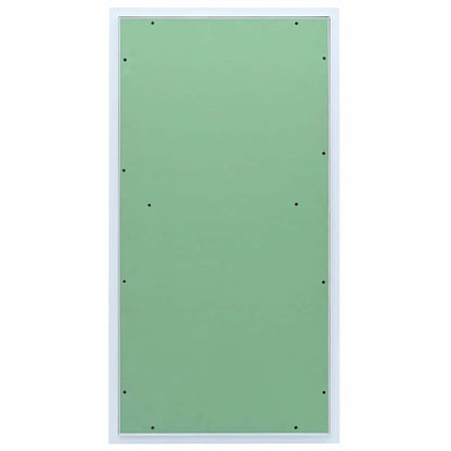 Pannello di Accesso Verde e Argento 55 x 105 cm
