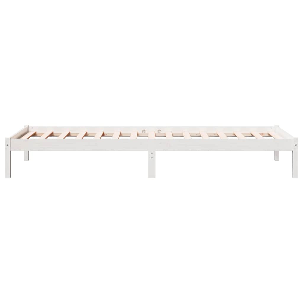 Letto Extra Lungo senza Materasso 80x200 cm in Legno di Pino