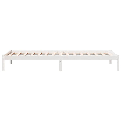 Letto Extra Lungo senza Materasso 80x200 cm in Legno di Pino