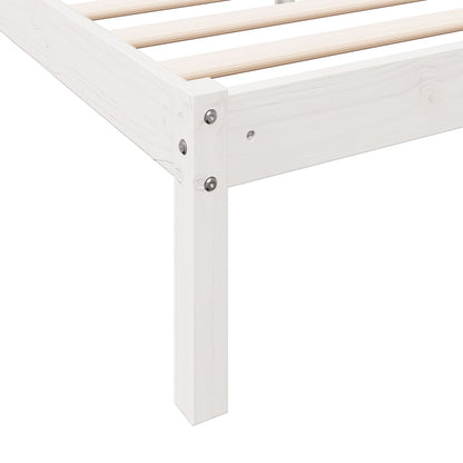 Letto Extra Lungo senza Materasso 80x200 cm in Legno di Pino | homemem39