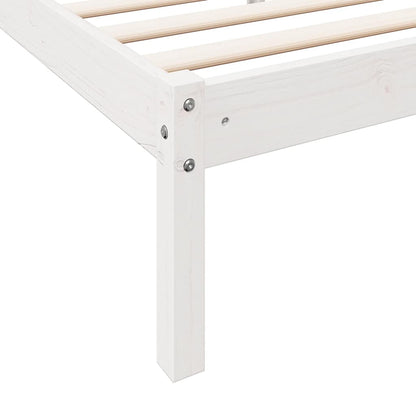 Letto Extra Lungo senza Materasso 80x200 cm in Legno di Pino