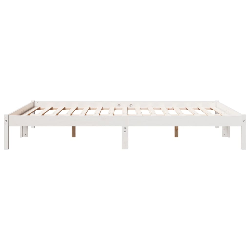 Letto Extra Lungo senza Materasso 160x210 cm in Legno di Pino | homemem39
