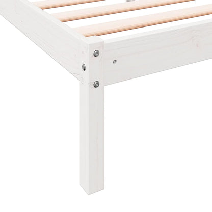 Letto Extra Lungo senza Materasso 160x210 cm in Legno di Pino