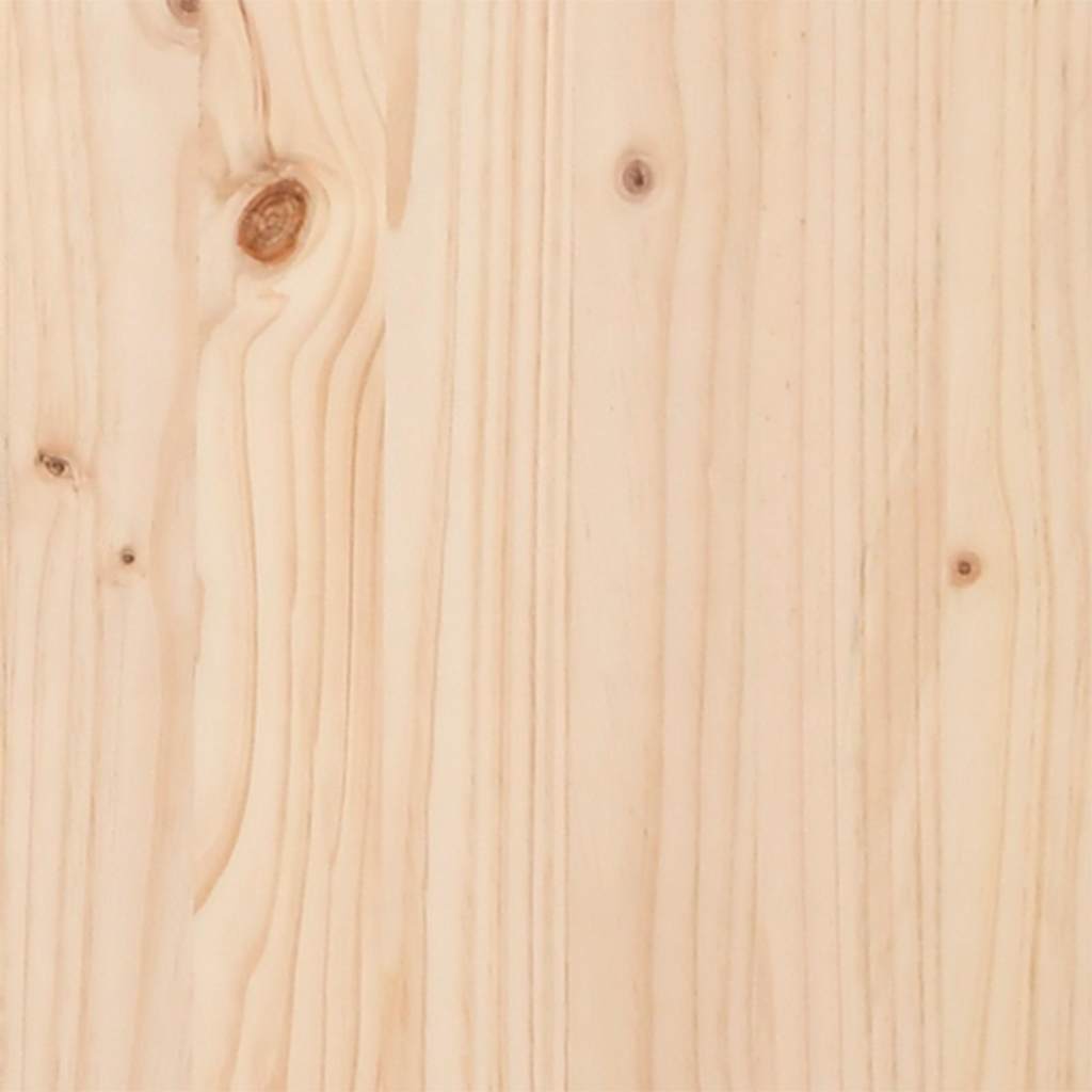 Letto Extra Lungo senza Materasso 200x210 cm in Legno di Pino