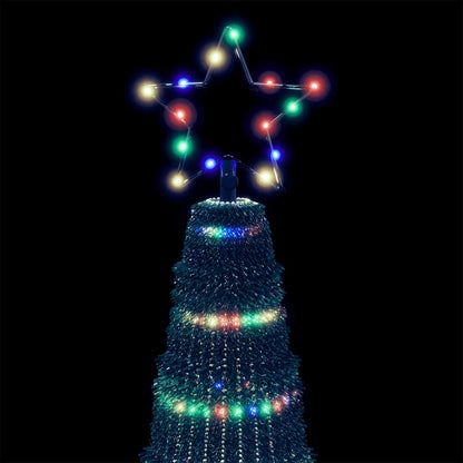 Albero di Natale a LED 475 LED Colorato 247 cm
