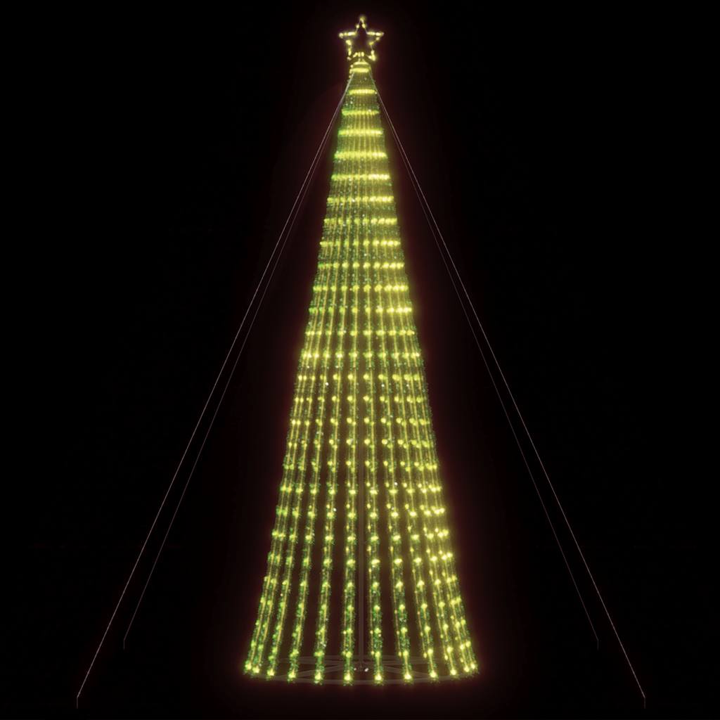 Albero di Natale a LED 1028 LED Bianco Caldo 403 cm - homemem39