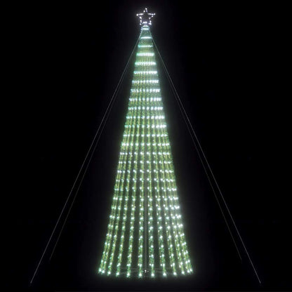 Albero di Natale a LED 1028 LED Bianco Freddo 403 cm - homemem39