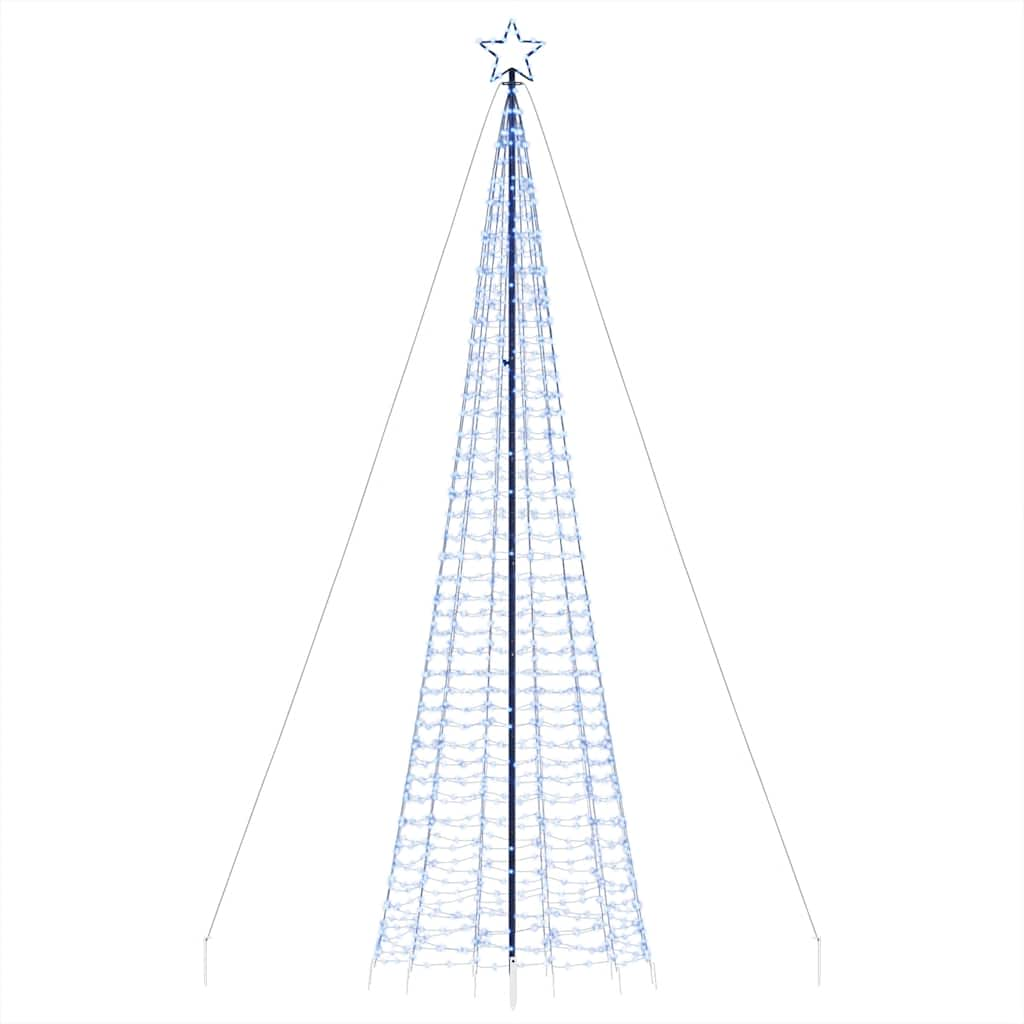 Albero di Natale a LED con Punte 1534 LED Blu 500 cm - homemem39